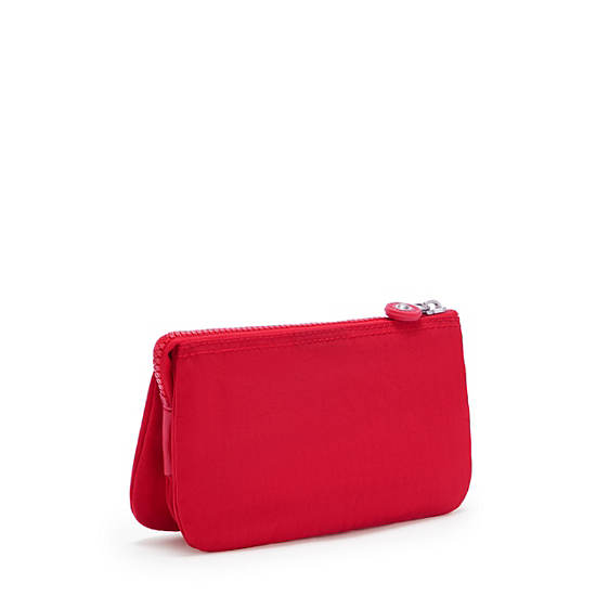 Kipling Creativity Large Pouch Taske Rød | DK 2091DF